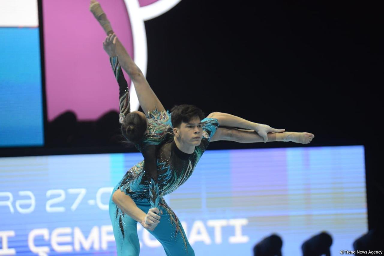 Acrobatic Gymnastics Championships finals kick off in Baku [PHOTO] - Gallery Image