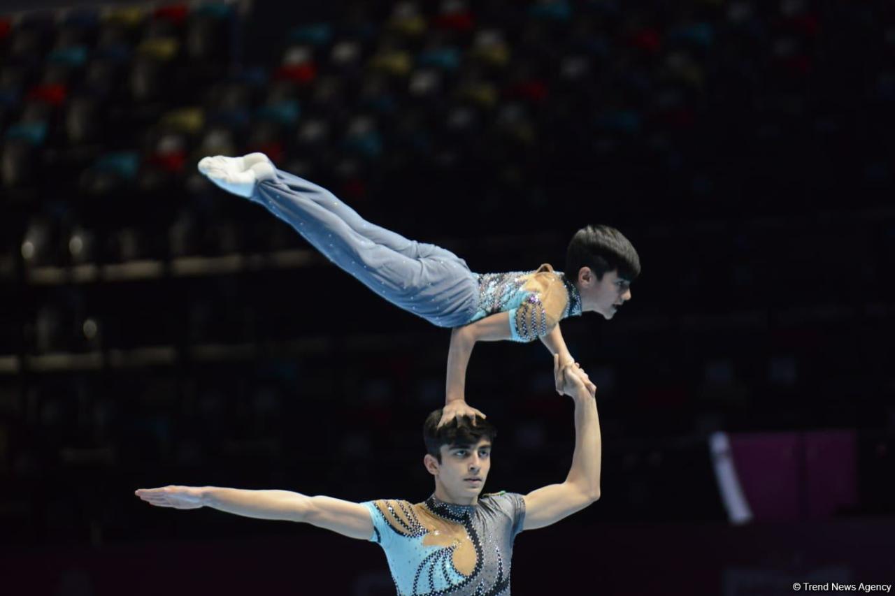 Acrobatic Gymnastics Championships finals kick off in Baku [PHOTO] - Gallery Image