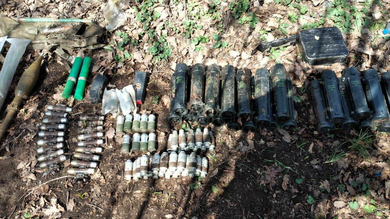 Police seize munitions in liberated Khojavand [PHOTO]