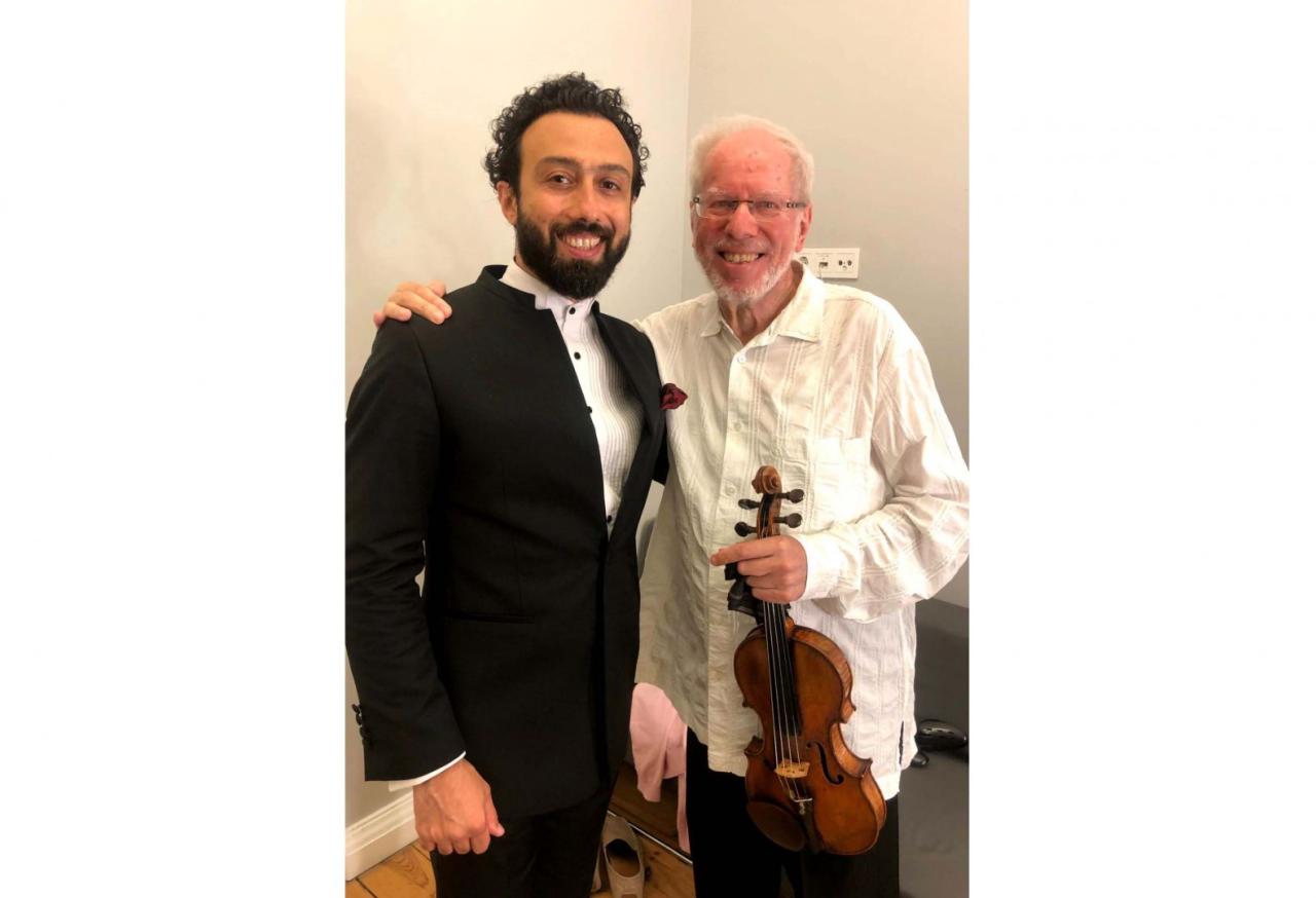 National conductor speaks about his collaboration with world-famous violinist [PHOTO]