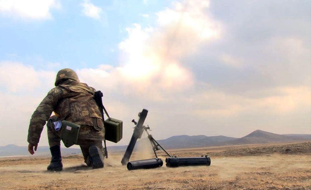 Army's mortar units hold firing drills [VIDEO]