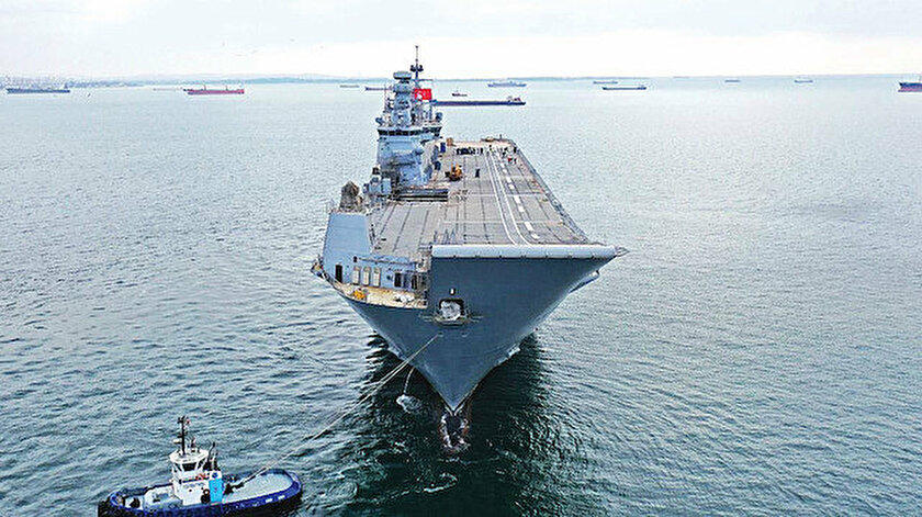 Turkey starts testing domestic warship