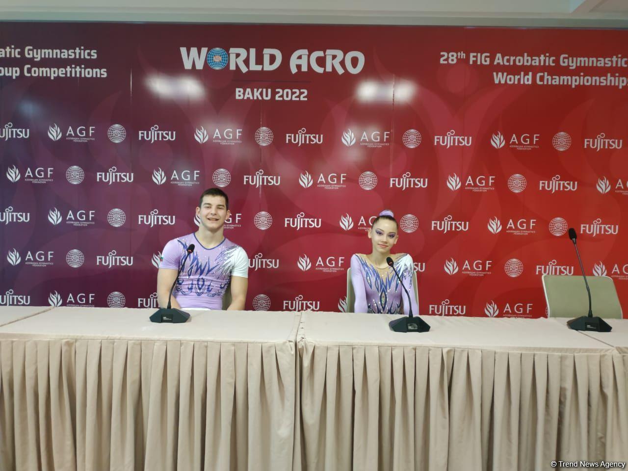 Bulgarian athletes talk about their performance to Azerbaijani composition recommended to by coach