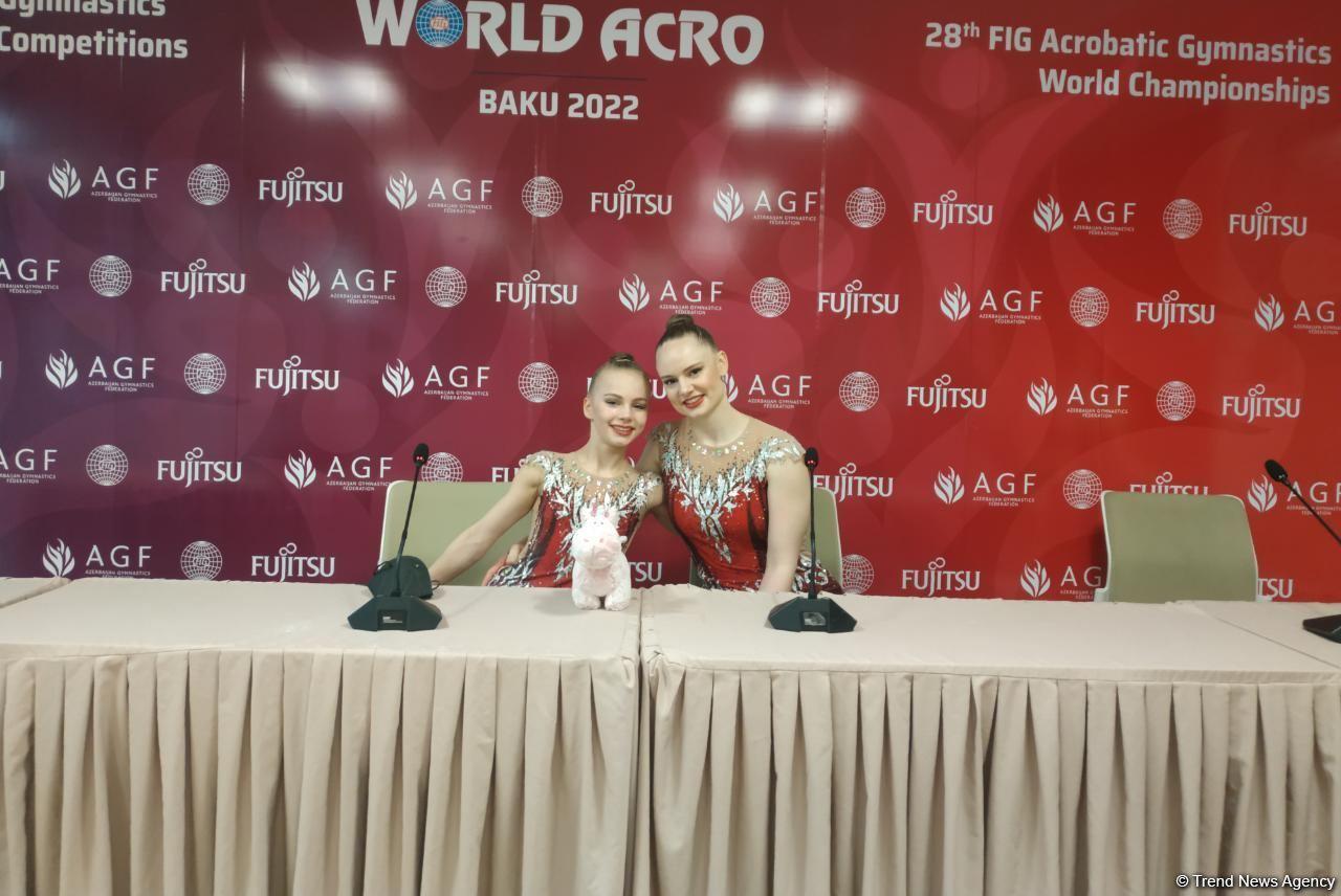 Coach pleased with Austrian gymnasts’ performance at 12th FIG Acrobatic Gymnastics World Age Group Competitions in Baku