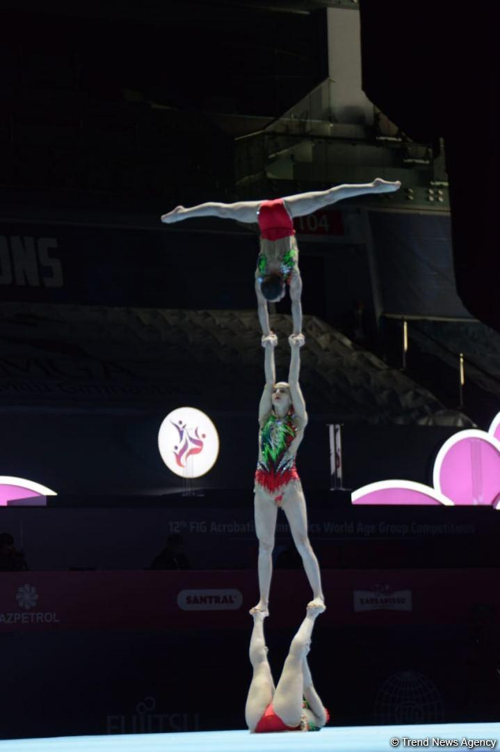 Final day of 12th FIG Acrobatic Gymnastics World Age Group Competitions kicks off in Baku [PHOTO] - Gallery Image
