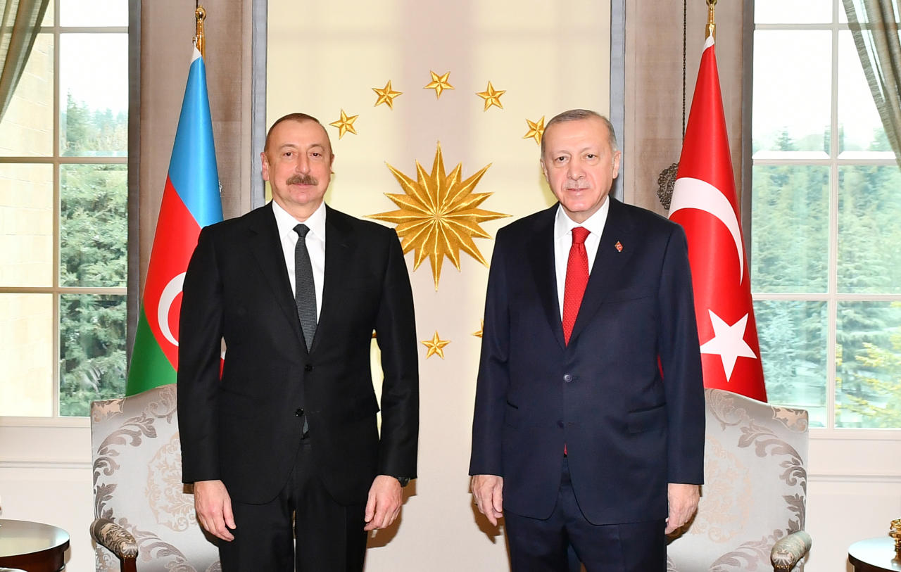 Azerbaijani, Turkish presidents meet in Ankara [UPDATE]