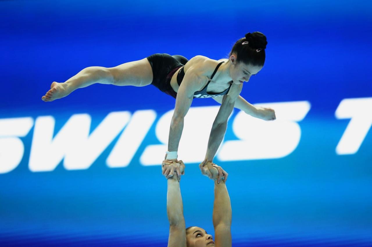 Athletes get ready for Acrobatic Gymnastics World Championships [PHOTO]