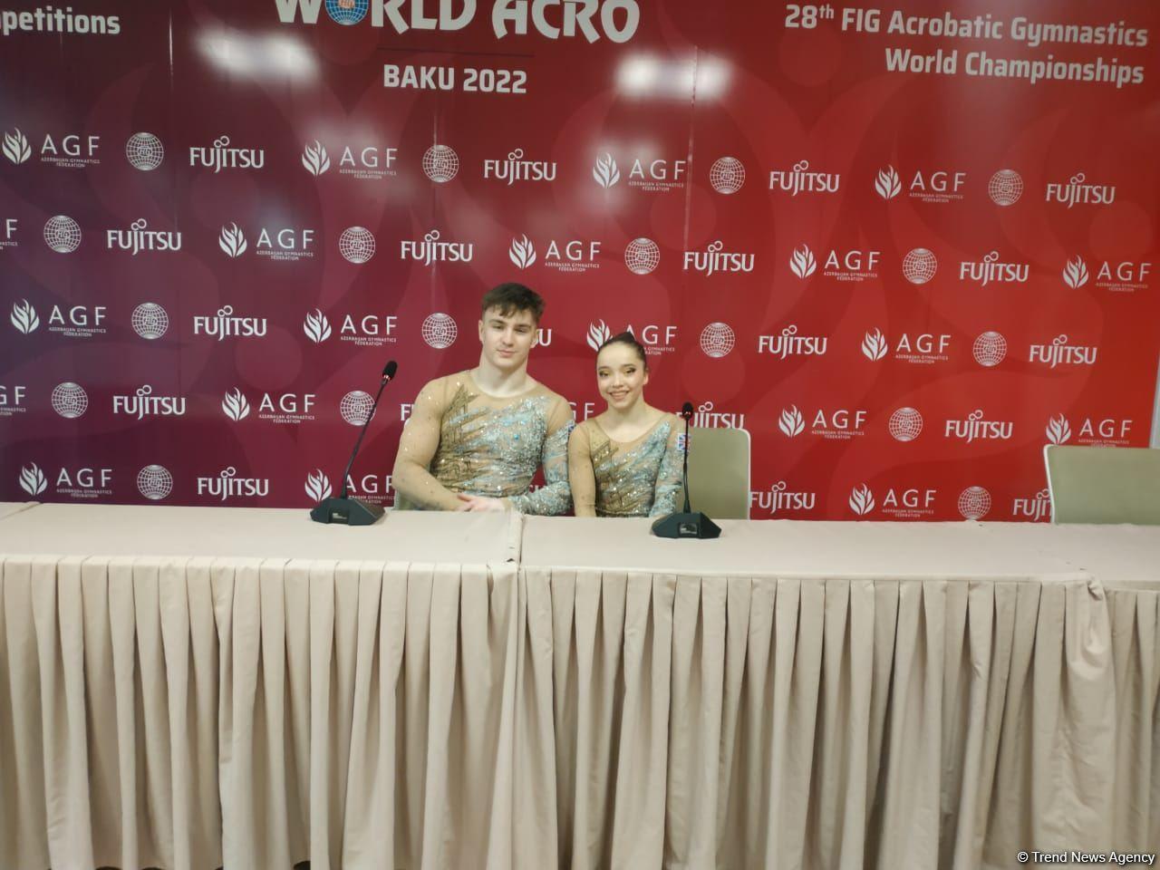 Azerbaijan has magnificent National Gymnastics Arena - UK's athletes