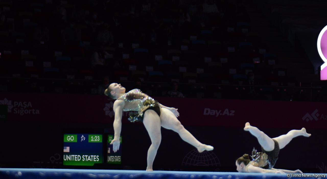 Third day of 28th FIG Acrobatic Gymnastics World Championships starts in Baku [PHOTO]
