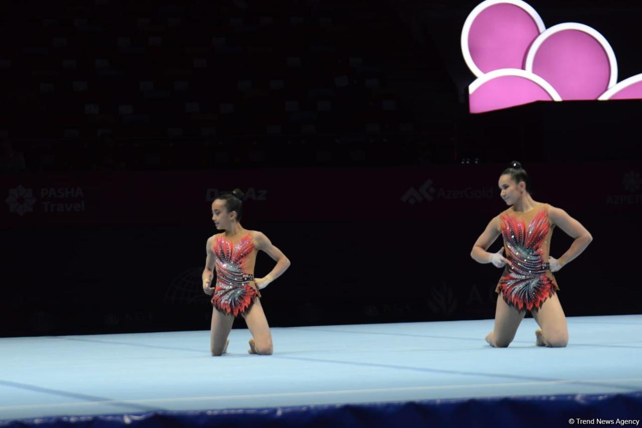 Finals in second day of Acrobatic Gymnastics World Championships in Baku kick offs [PHOTO]
