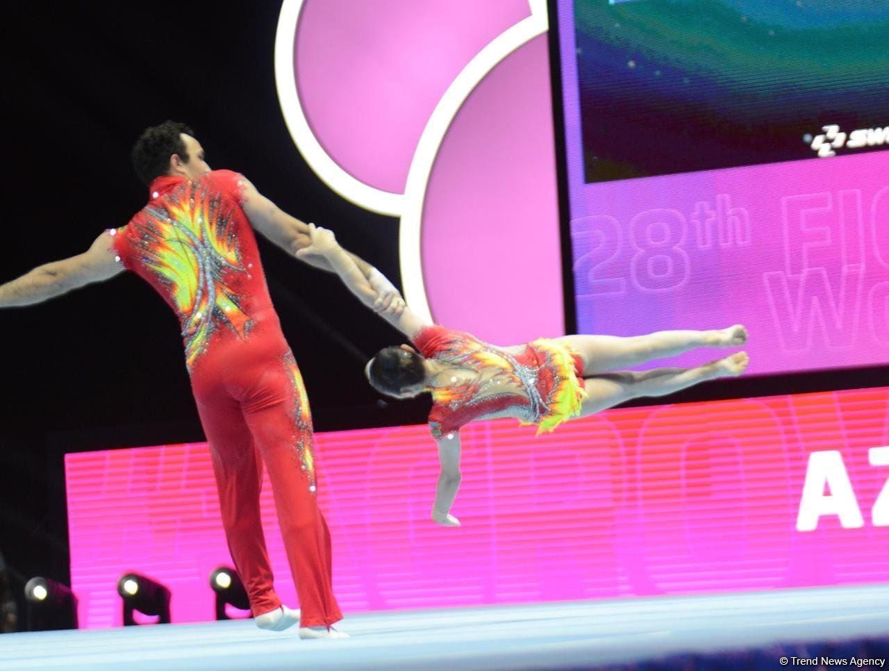 Agasif Rahimov and Raziya Seidli take "silver" at the World Championships as Azerbaijan's third medal [PHOTO]