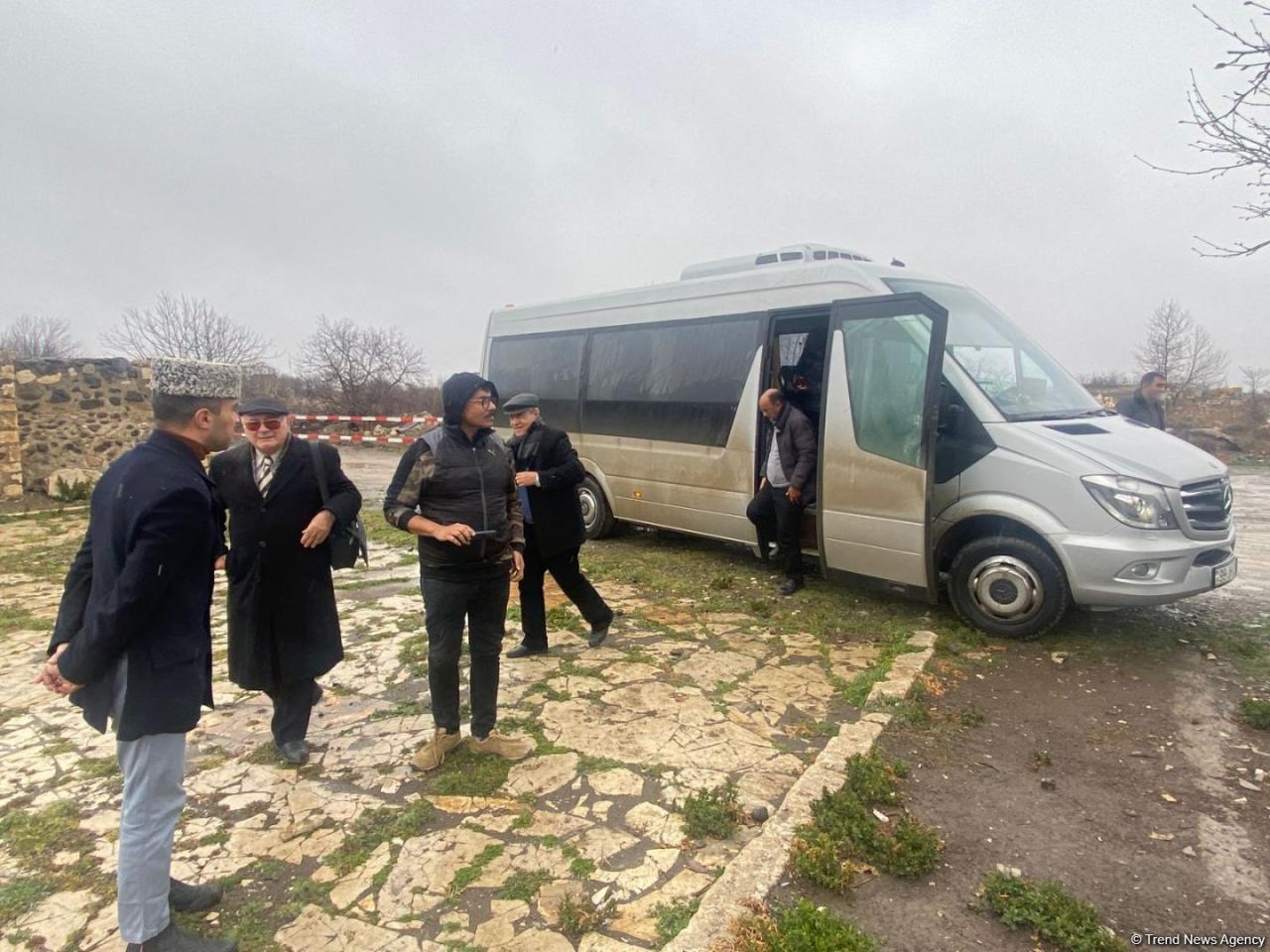 Foreign journalists visit liberated Aghdam [PHOTO]