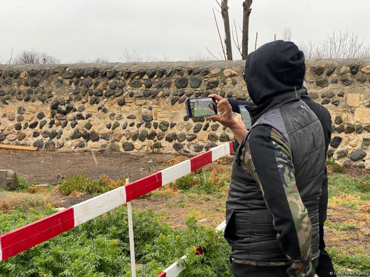 Foreign journalists visit liberated Aghdam [PHOTO] - Gallery Image