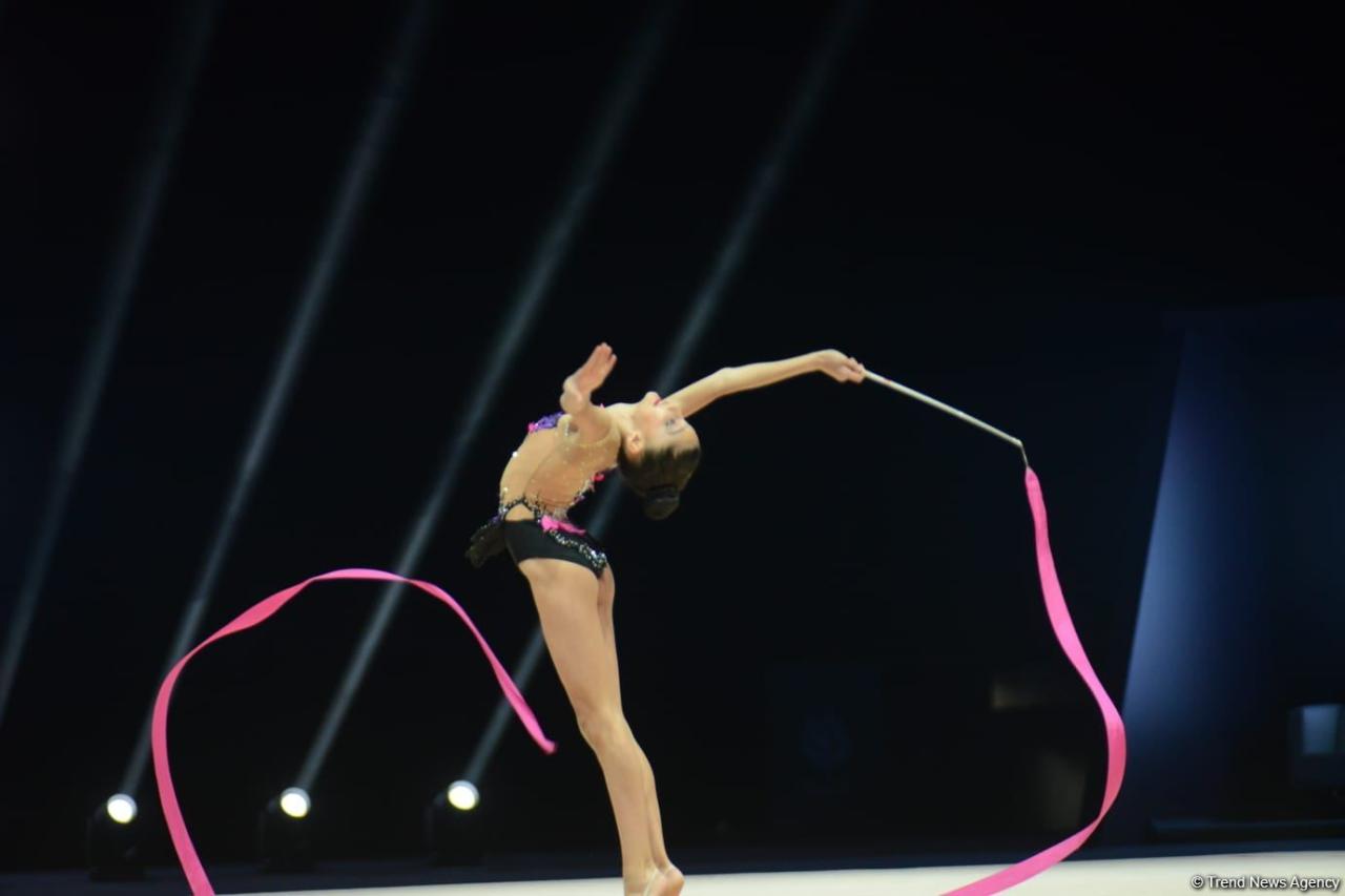 Top three gymnasts revealed at Azerbaijan Championship in Rhythmic Gymnastics