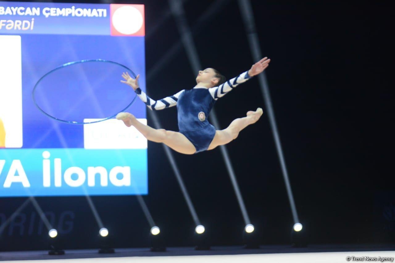 Competitions underway at 27th Azerbaijan Championship in Rhythmic Gymnastics in Baku [PHOTO]
