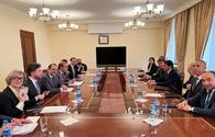 Azerbaijan, EU mull regional issues, energy, cyber security <span class="color_red">[PHOTO]</span>
