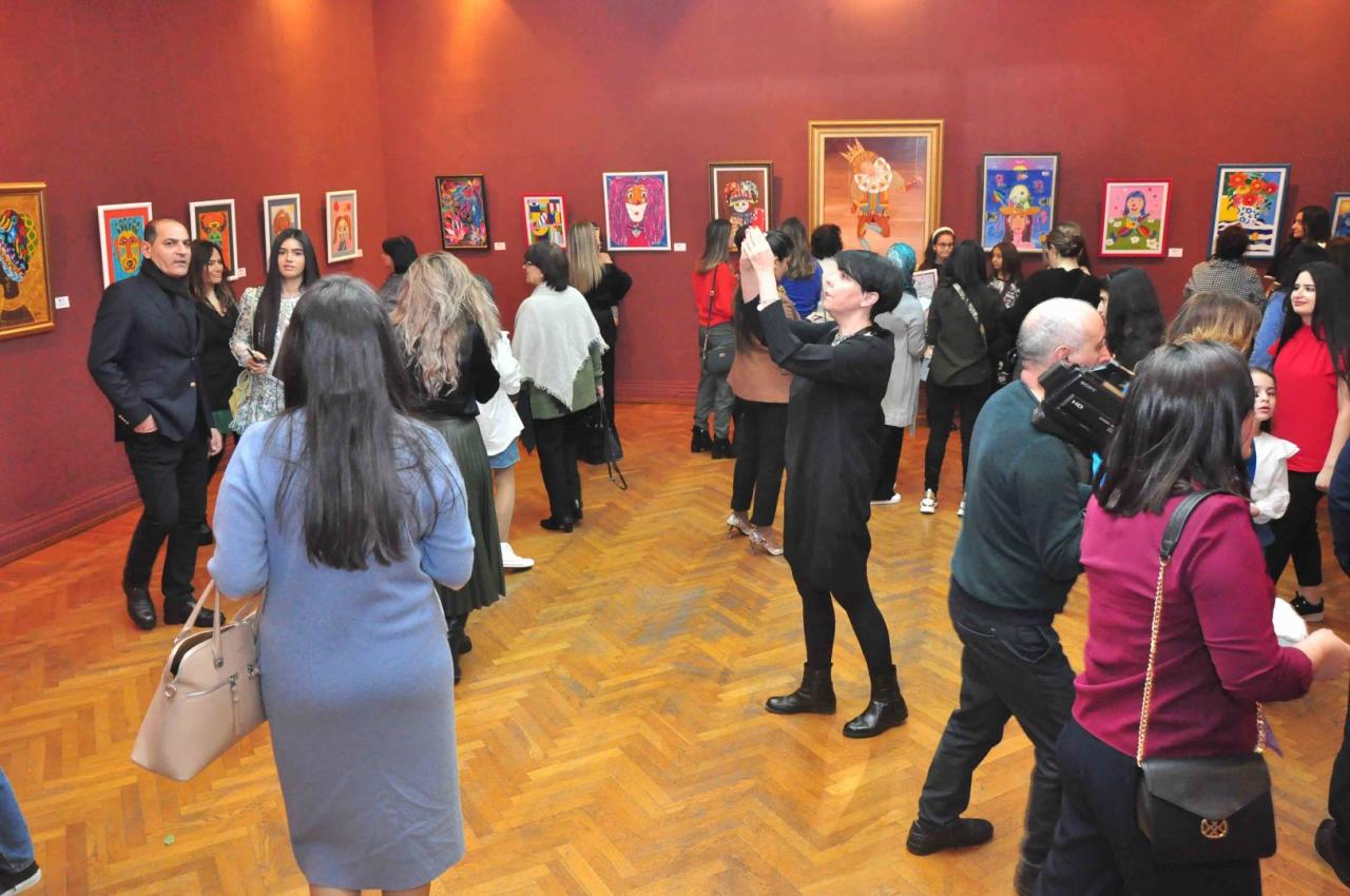 Young artists' paintings captivate art enthusiasts [PHOTO]