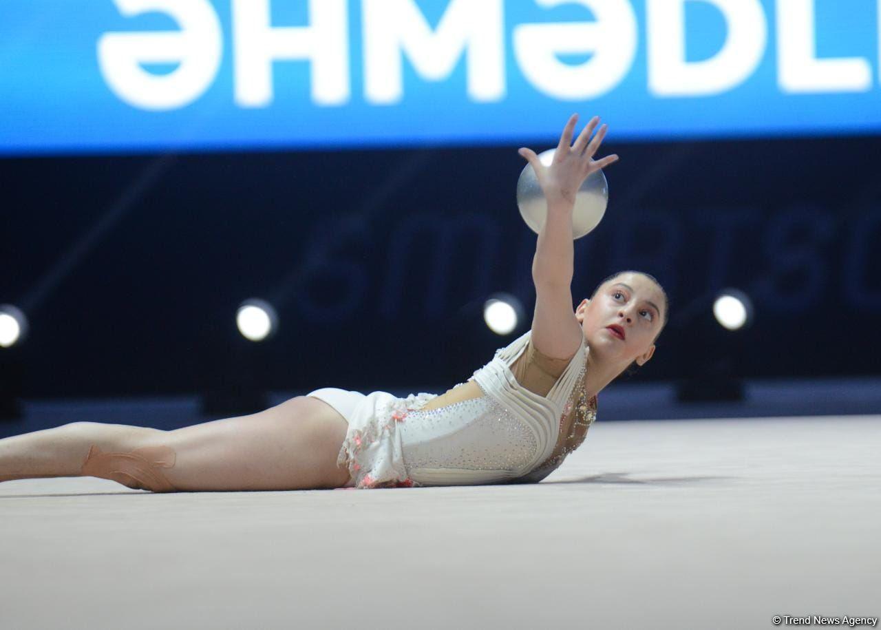 Bronze and silver medalist gains great competitive experience at Azerbaijan Championship in Rhythmic Gymnastics
