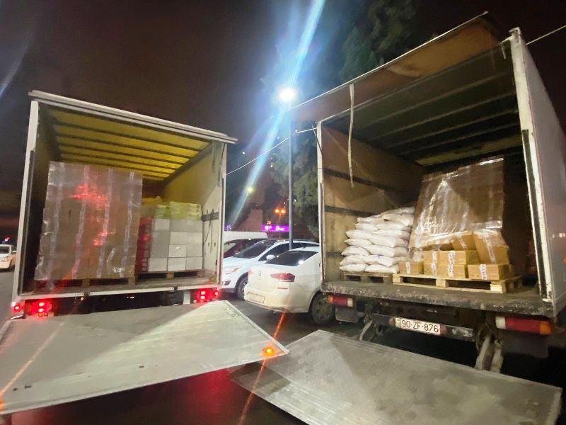 Azerbaijan sends humanitarian aid to Kyiv [PHOTO]