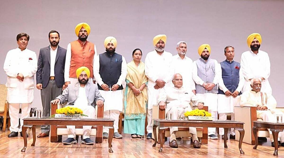 Punjab Cabinet swearing-in LIVE Updates: Harpal Cheema, Dr Baljit Kaur, 8 others take oath as ministers