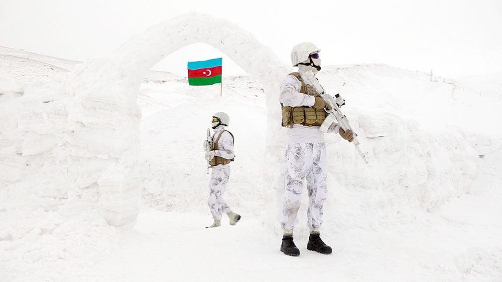Nakhchivan Garrison Troops train in high mountainous terrain [PHOTO/VIDEO]
