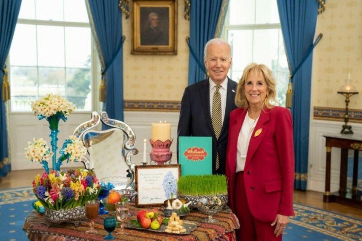 US President and his wife set table on occasion of Novruz holiday