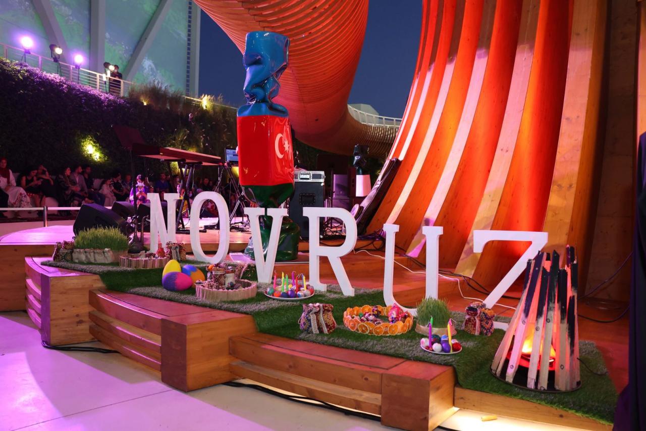 Azerbaijan talks celebration of Novruz holiday at Dubai Expo 2020 [PHOTO] - Gallery Image