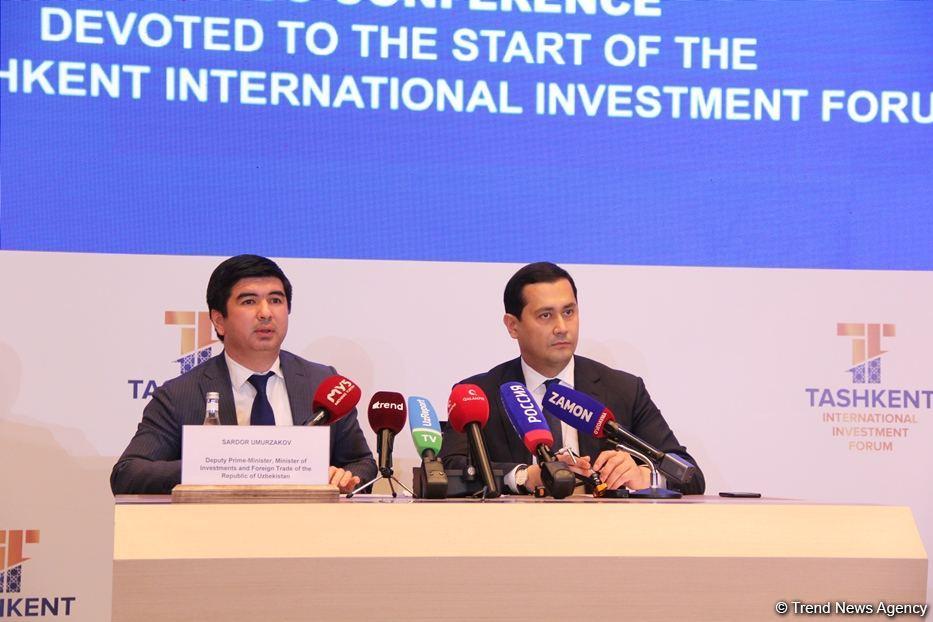 Number of new documents to be signed as part of investment forum in Tashkent