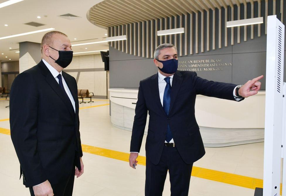Aliyev opens Citizen Reception Center under Presidential Administration [UPDATE]