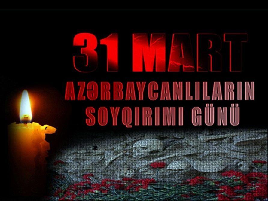 Azerbaijani FM honors March 31 genocide victims