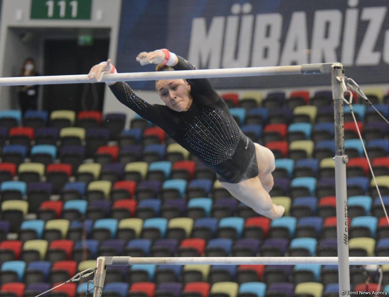 First day of FIG Artistic Gymnastics Apparatus World Cup starts in Baku