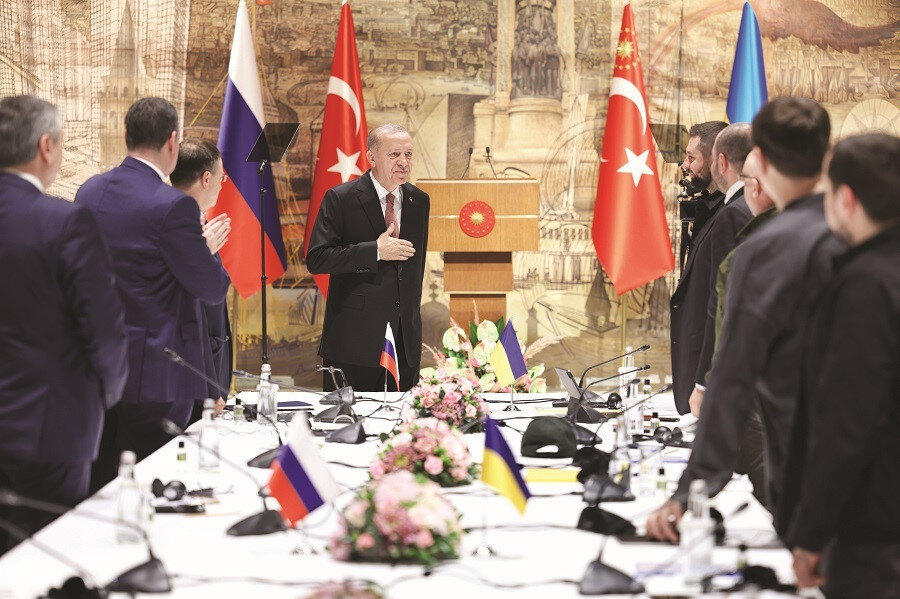Turkey significantly contributes to Russia-Ukraine peace talks