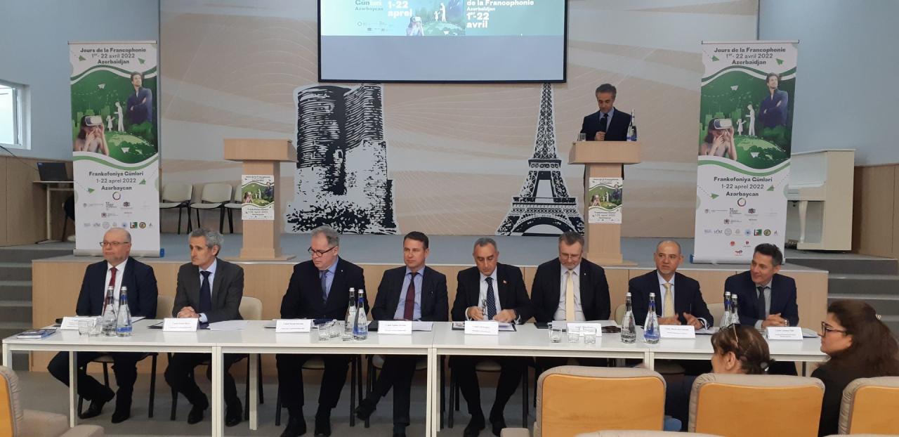 La Francophonie: Press conference held in Baku