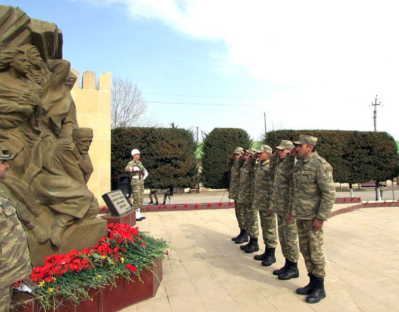 Army commemorates March 31 - Day of Genocide of Azerbaijanis [PHOTO/VIDEO]