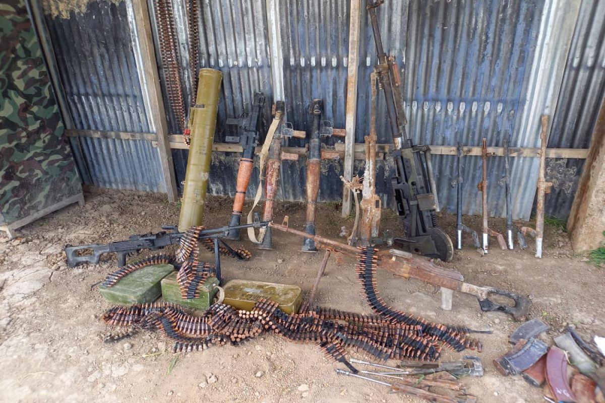 Police seize Armenian-left ammunition in Khojavand