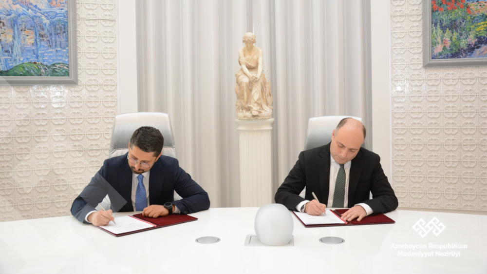 MoU signed to restore cultural heritage in Karabakh [PHOTO]