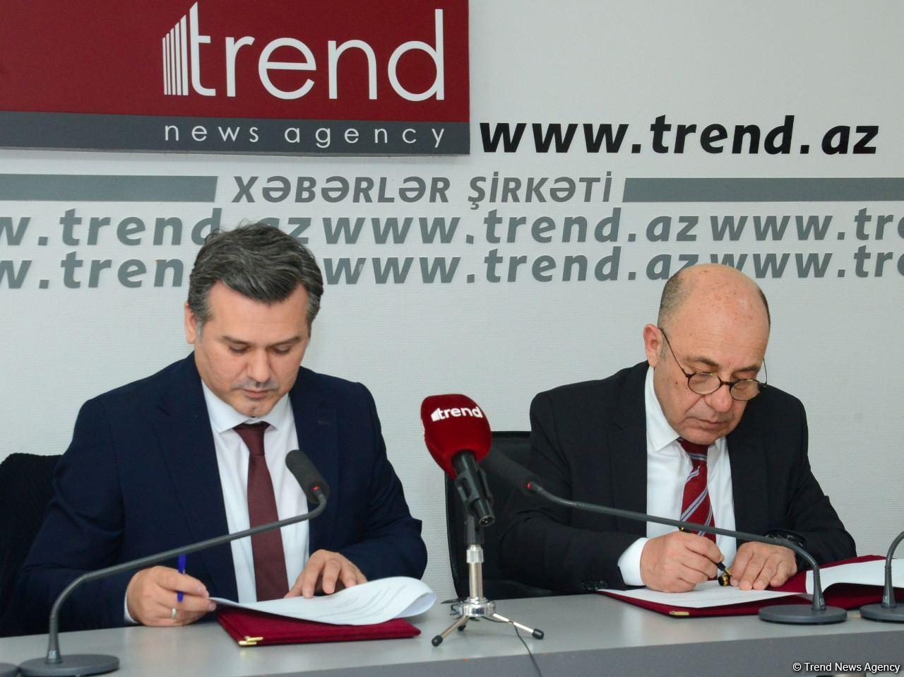 Azerbaijan's Trend, Turkey's Demiroren News Agency sign memorandum of cooperation [PHOTO/VIDEO]