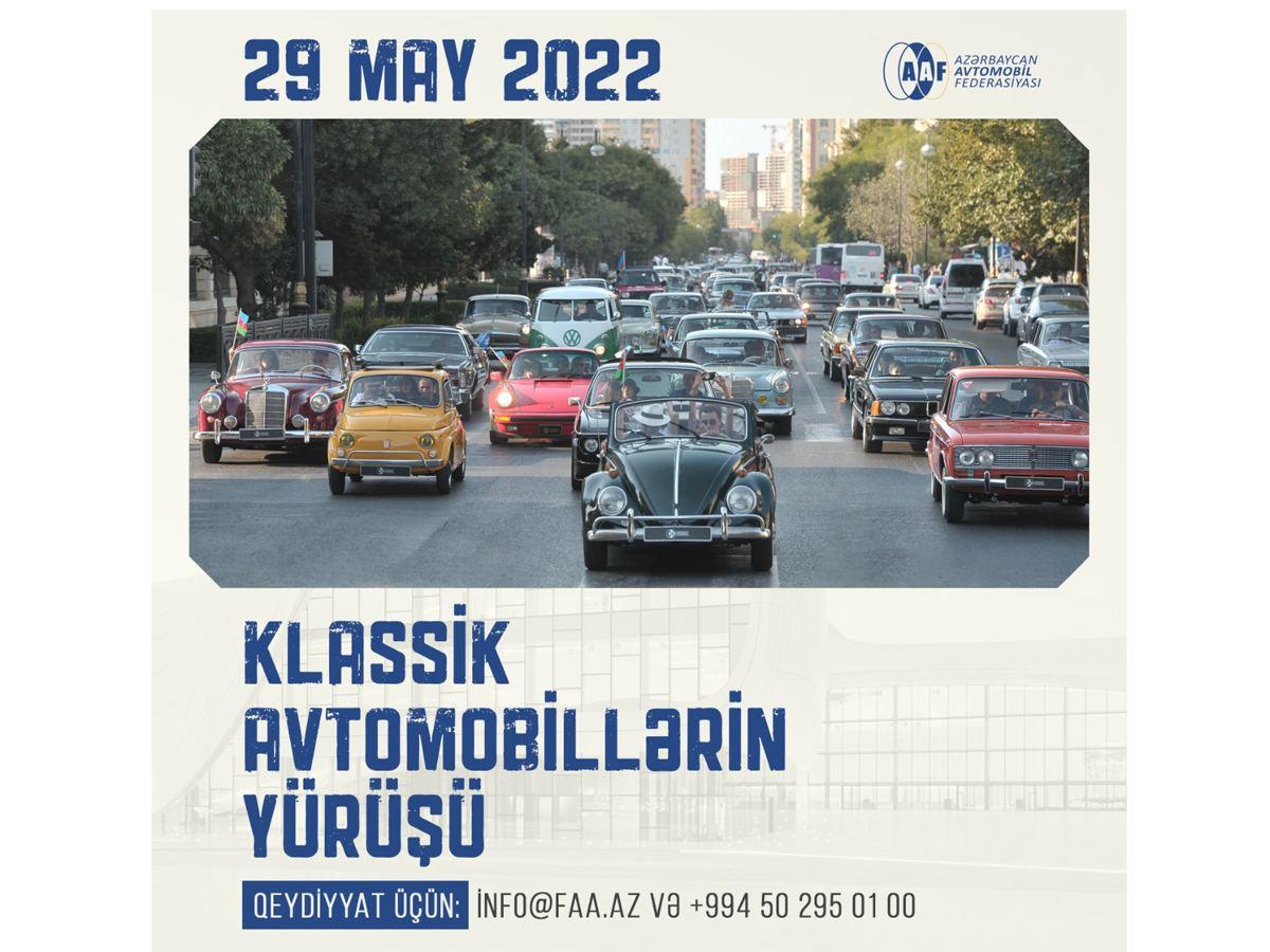 Baku to host classic car rally