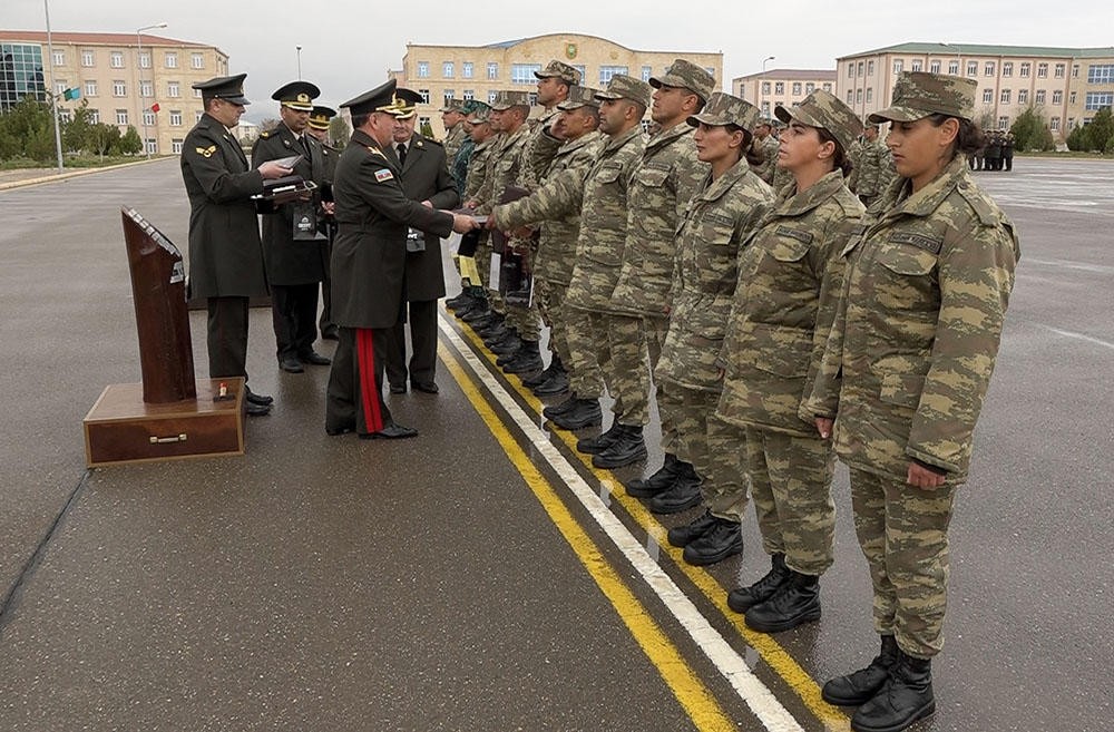 Graduates of military courses awarded certificates in Nakhchivan [PHOTO/VIDEO]