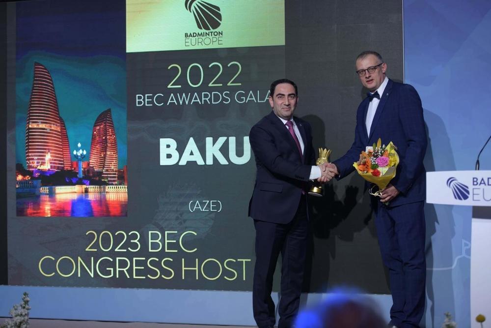 Baku to host Badminton Europe Congress [PHOTO]