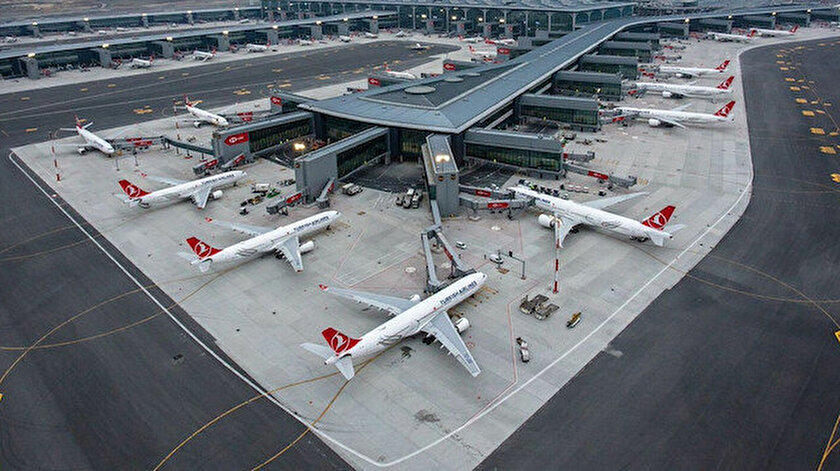Istanbul Airport ranks second in int'l passenger traffic
