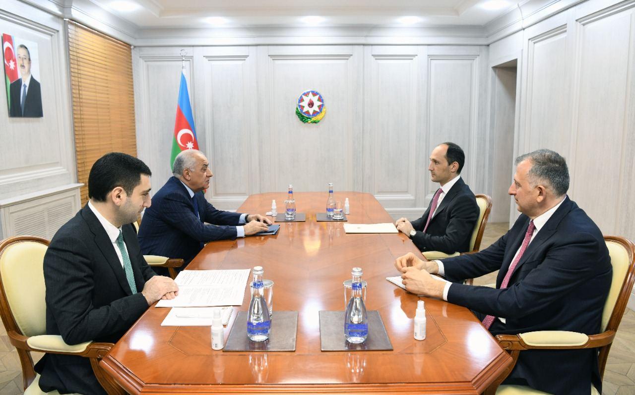 Azerbaijan's PM meets Georgian Minister of Economy