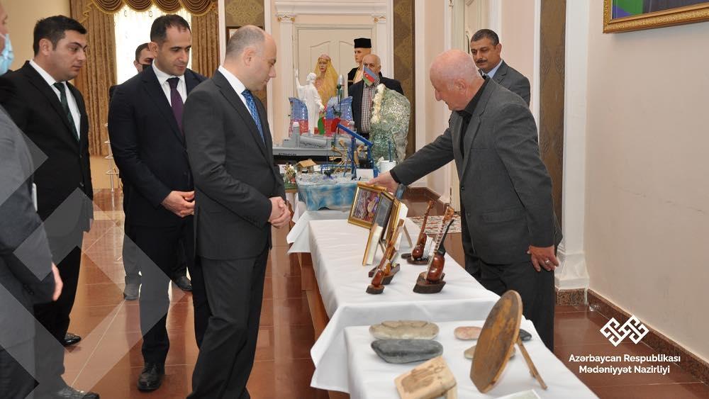Anar Karimov visits cultural institutions [PHOTO]