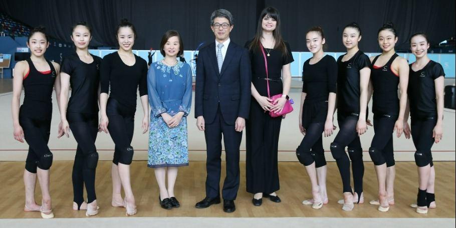 Japanese Ambassador to Azerbaijan visits National Gymnastics Arena in Baku [PHOTO]