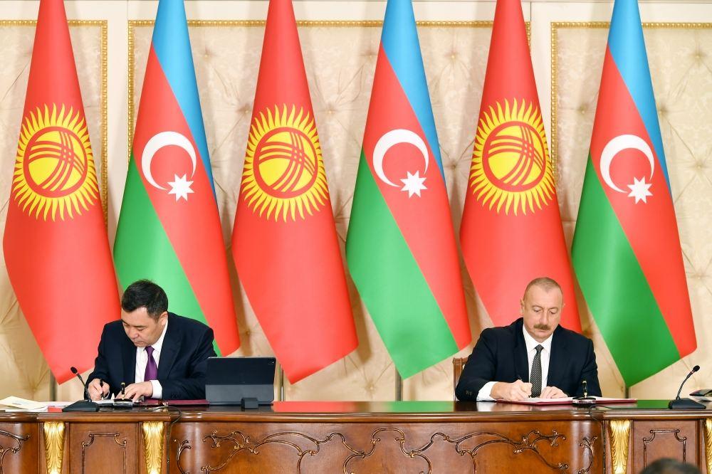 Azerbaijan, Kyrgyzstan sign documents [UPDATE]