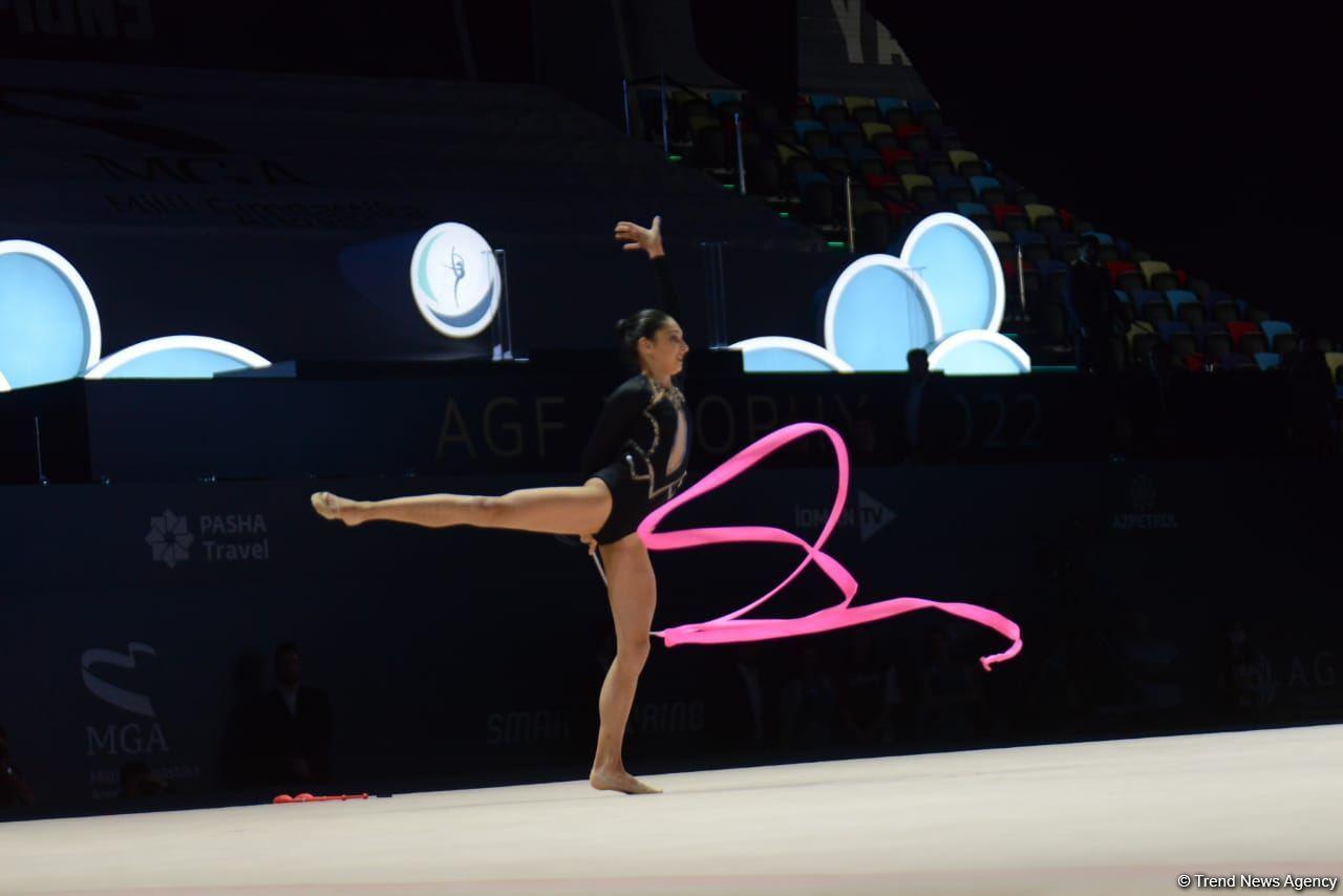 Azerbaijani athletes reach more finals at 9th FIG Rhythmic Gymnastics World Cup in Baku [PHOTO]