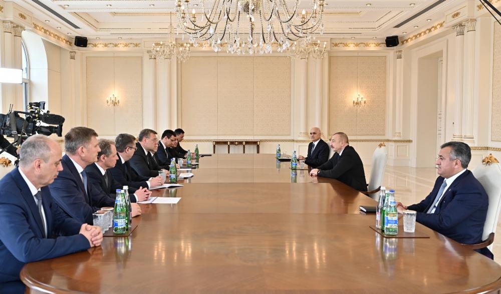 President receives delegation led by Russia's Astrakhan region governor [UPDATE]