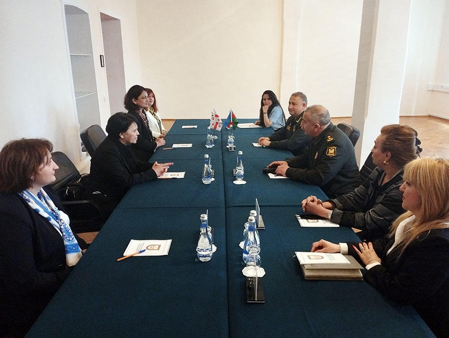 Azerbaijan, Georgia discuss military education cooperation [PHOTO]