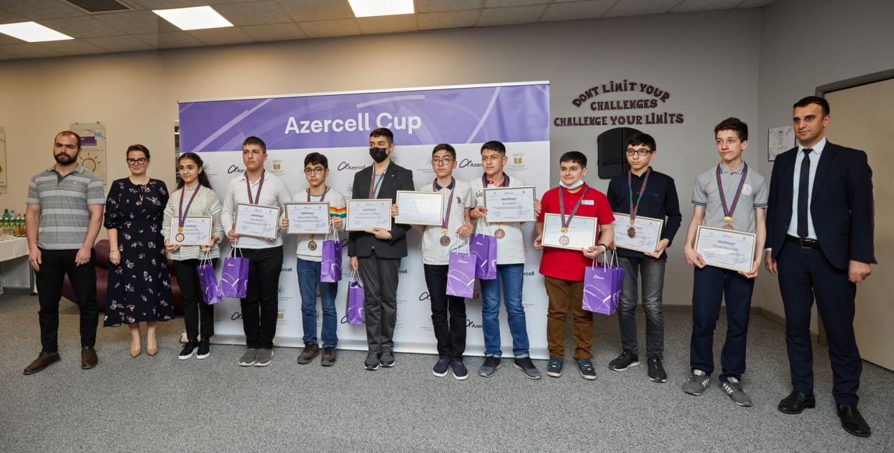 Winners of the "AZERCELL CUP" tournament awarded [PHOTO]