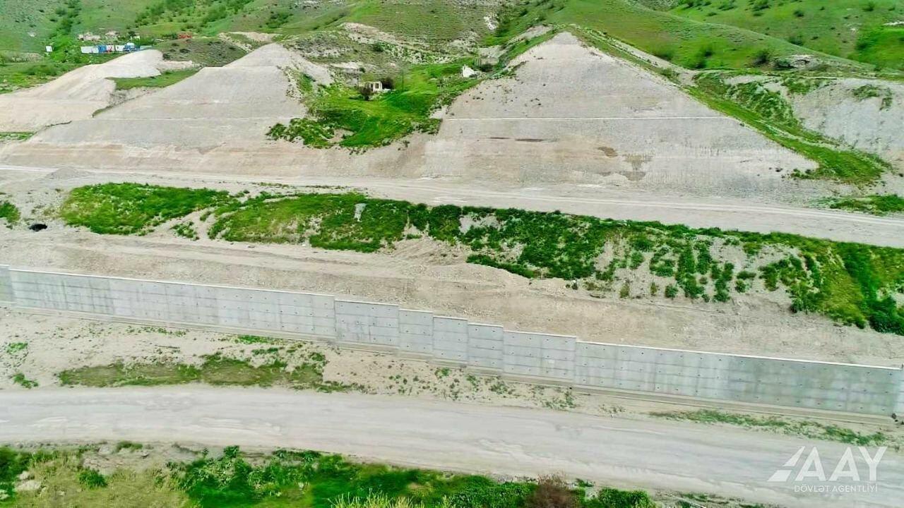Khudafarin-Gubadli-Lachin highway construction progressing at full speed [PHOTO/VIDEO]